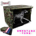 Cubierta impermeable del cajón del animal doméstico para la caja de la jaula del perrero del perro del cajón del alambre 4 tamaños Accesorios